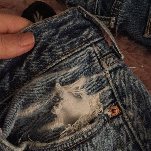 Vintage 501 Levi’s original tag 30 30 fits 26/27 - Picture 7 of 13